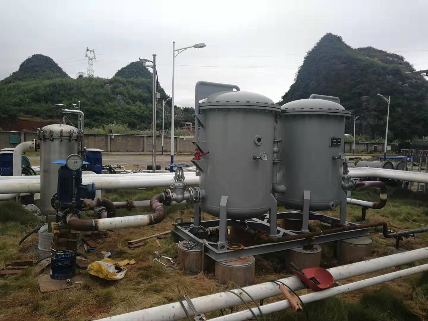 生物柴油過(guò)濾機(jī)安裝現(xiàn)場(chǎng)